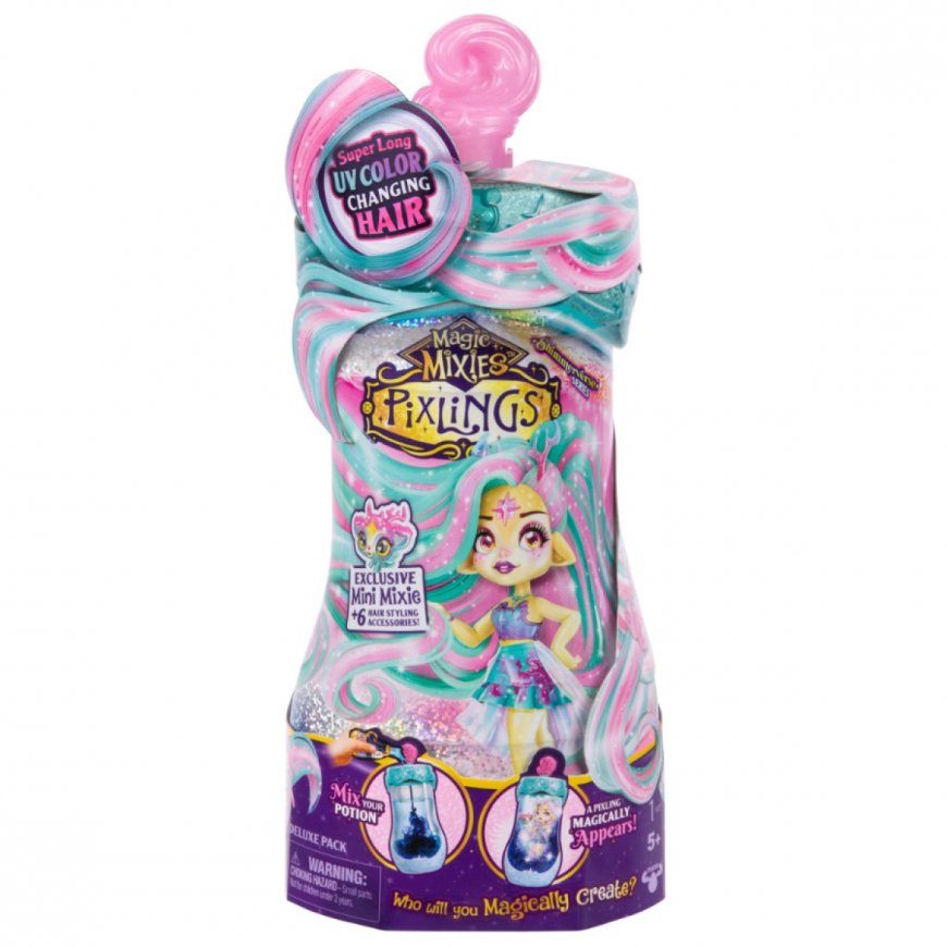 Magic Mixies Pixlings Galaxy Hair Deerlee doll