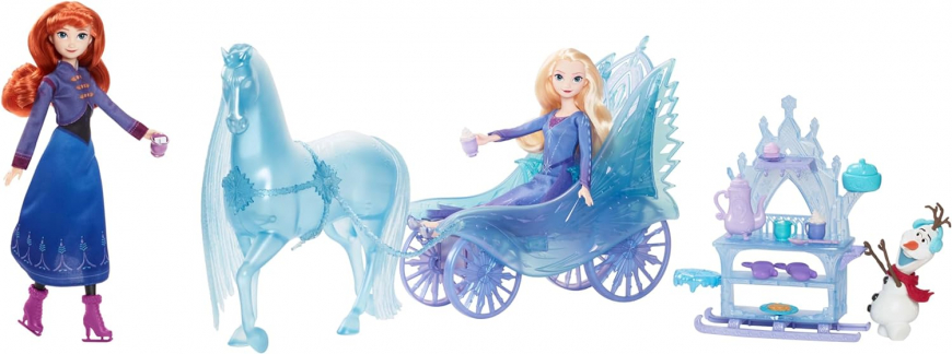 Disney Frozen Winter Festival carriage and doll playset