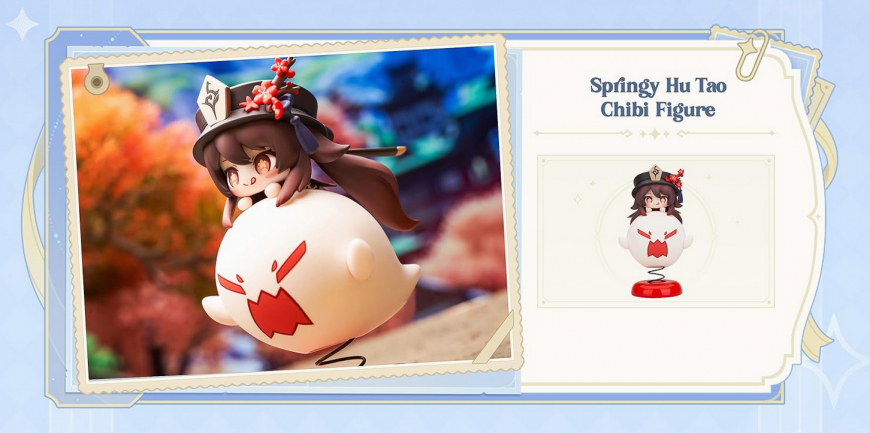 Update in Genshin Impact official store: Genius Invokation TCG merch, Hu Tao Chibi Figure, Furina's stand and more