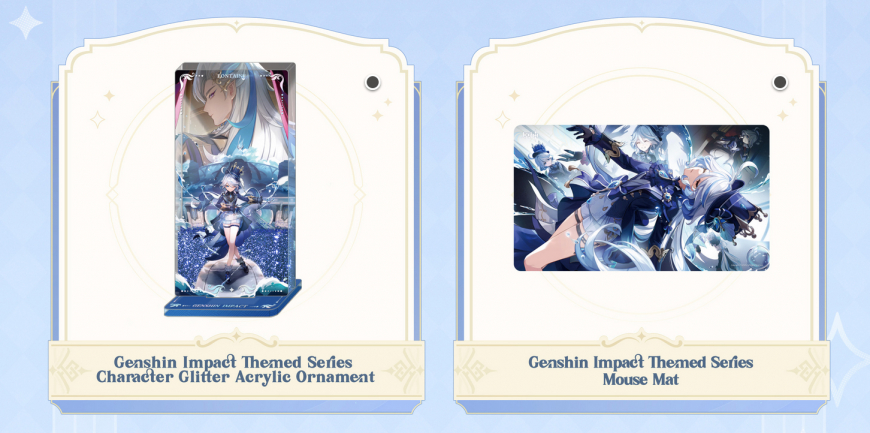 Update in Genshin Impact official store: Genius Invokation TCG merch, Hu Tao Chibi Figure, Furina's stand and more