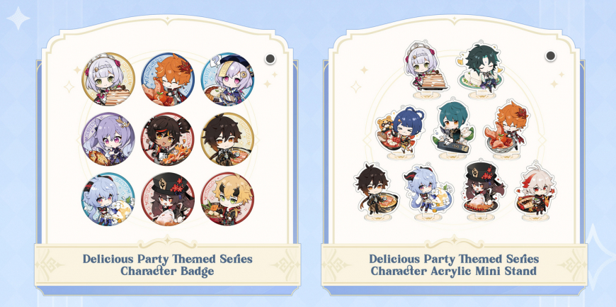 Update in Genshin Impact official store: Genius Invokation TCG merch, Hu Tao Chibi Figure, Furina's stand and more
