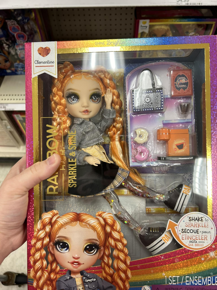Rainbow High Sparkle and Shine Clementine in box