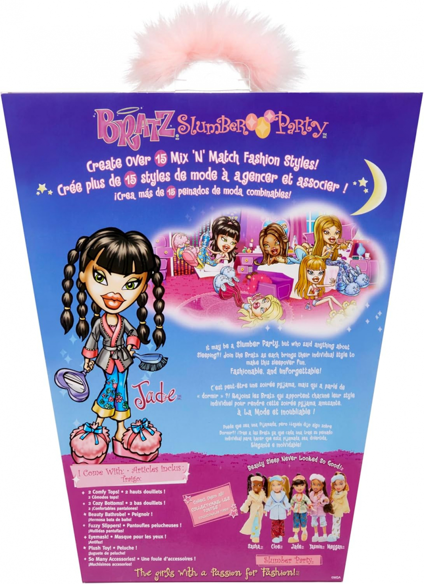 Bratz Slumber Party Jade box art