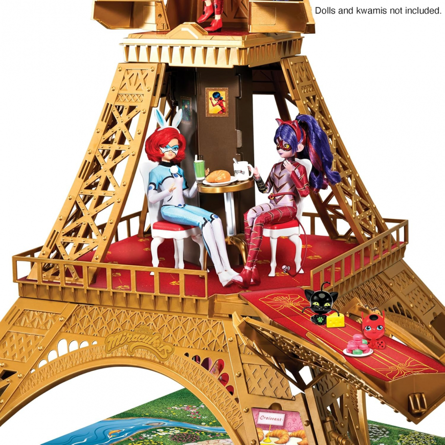 Miraculous Ladybug Paris Heroez Eiffel Tower Playset