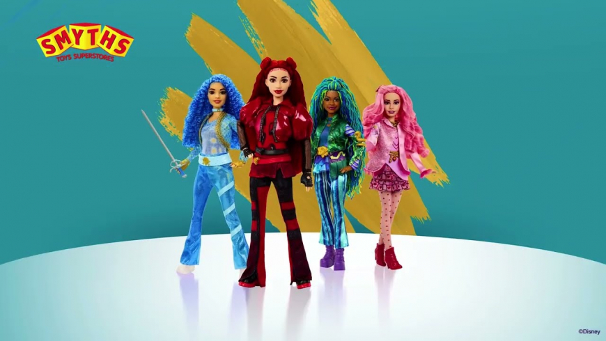 The Rise of Red Chloe, Red, Ulyana and Bridgett dolls