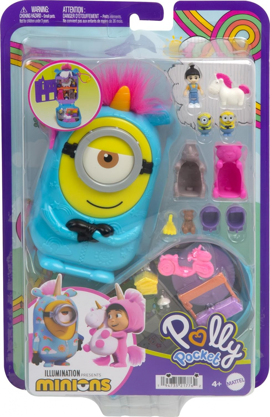 Polly Pocket x Minions compact