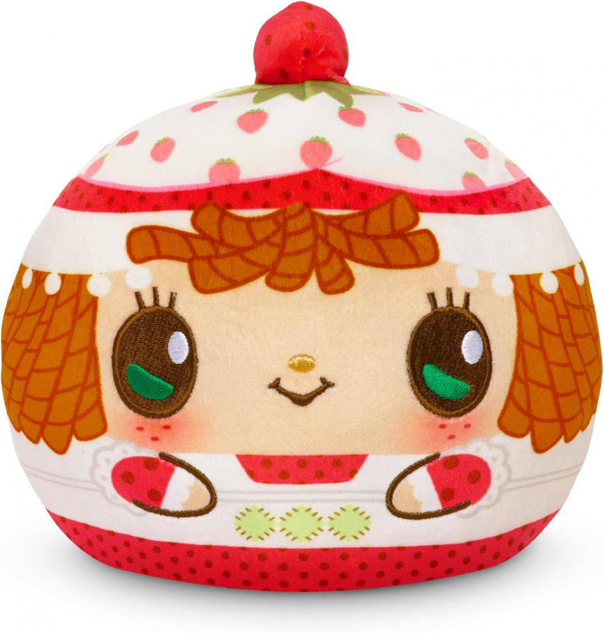 Teeturtle Strawberry Shortcake scented Reversible Plushe - Strawberry Shortcake and Custard