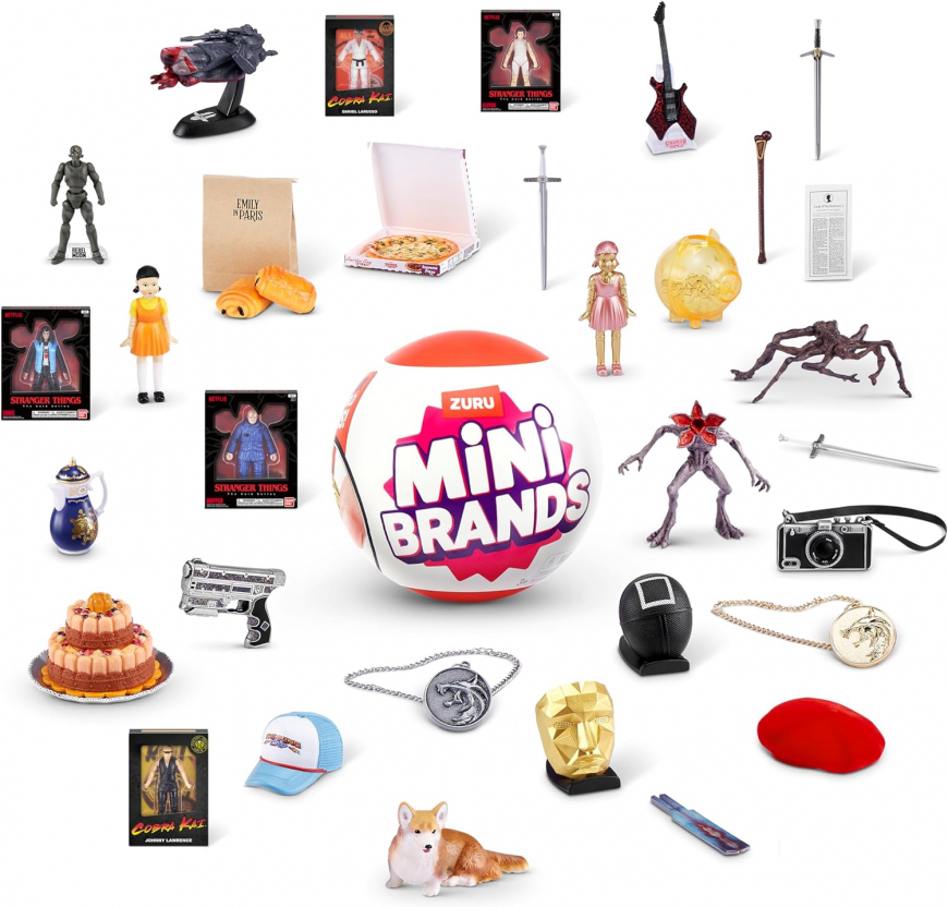 Mini Brands Netflix series 1 minis from Zuru