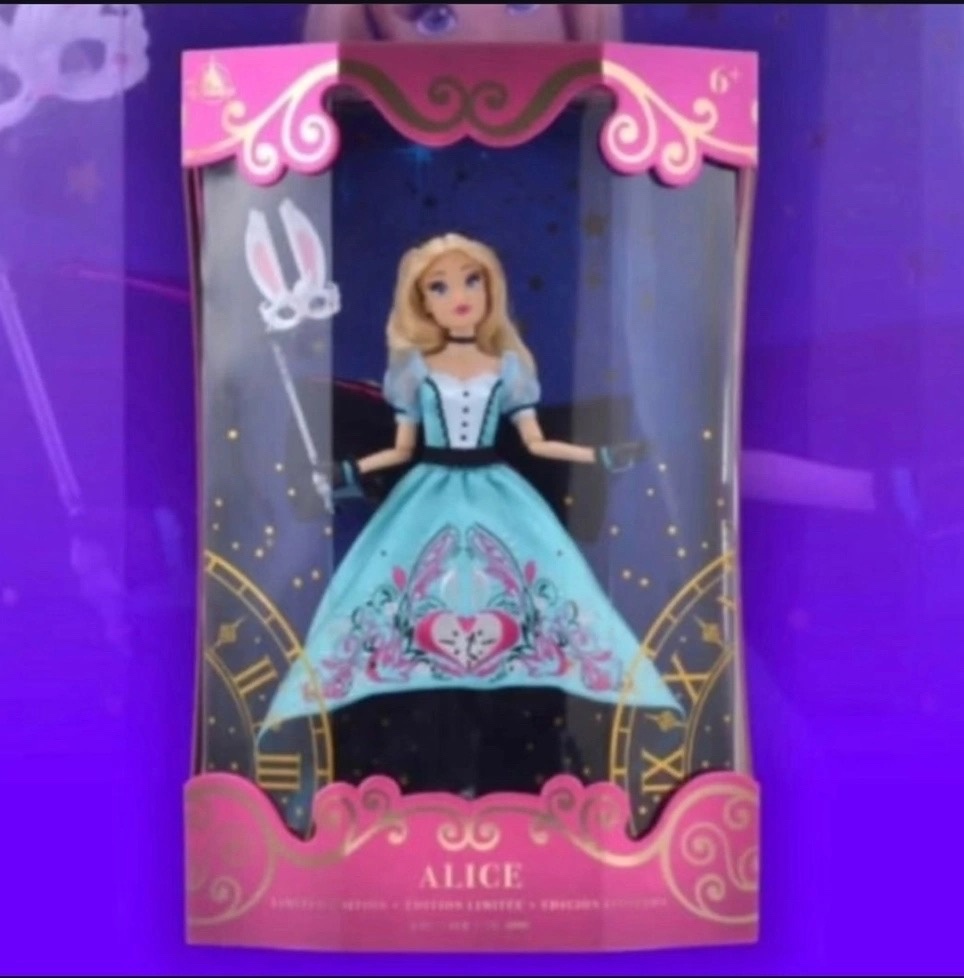 New 2024 Limited Edition Disney Designer Collection Midnight Masquerade dolls Snow White, Ariel