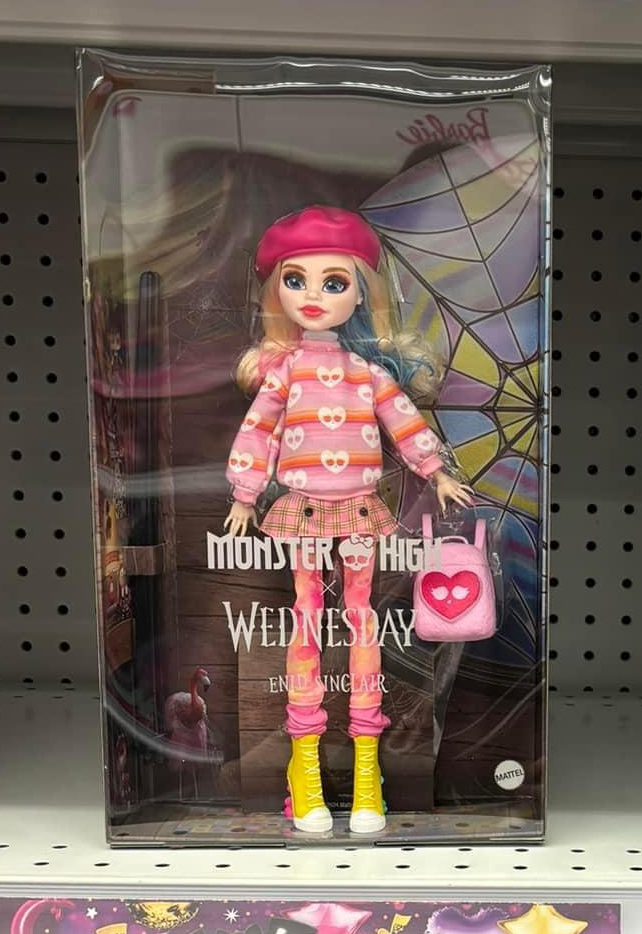 Monster High Wednesday Netflix dolls 2024: Wednesday Addams, Enid Sinclair and Wednesday ball Raven's dress