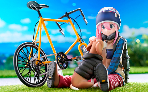 Laid-Back Camp Season 3: Nadeshiko Kagamihara figure from FuRyu