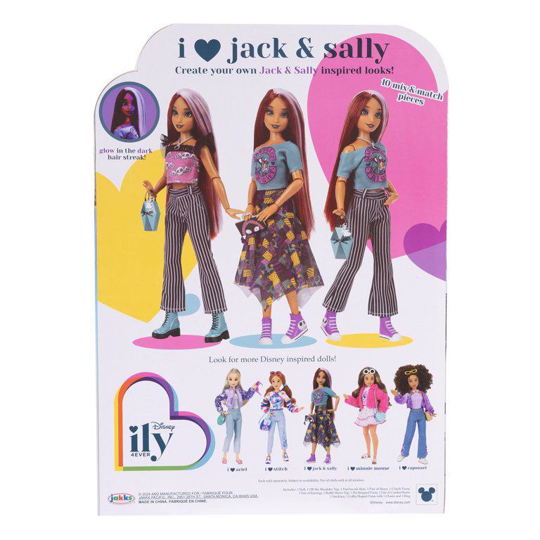 Disney Ily Forever Jack and Sally doll