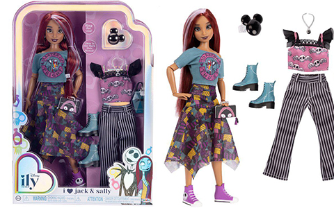 Disney ily 4EVER i love Jack & Sally doll