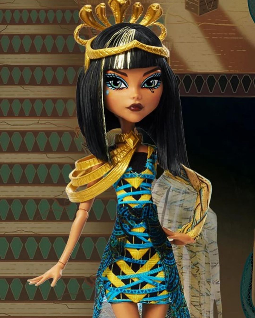 Monster High Mummy Majesties Cleo and Nefera De Nile Collectible Two Pack G1 dolls 2024 YouLoveIt