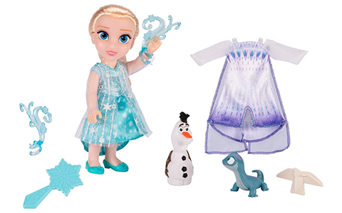 Disney Frozen Ice and Snow Elsa Petite Doll Set from JAKKS Pacific
