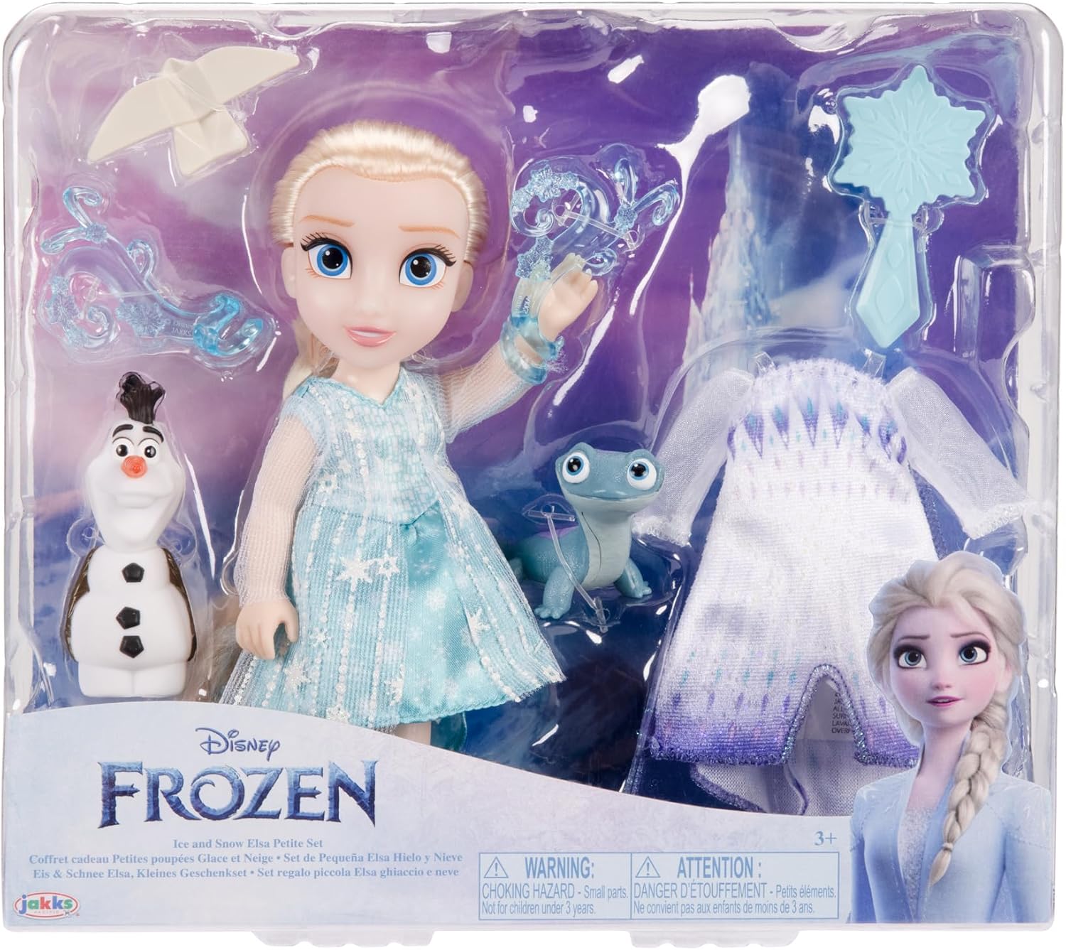 Disney Frozen Ice and Snow Elsa Petite Doll Set from JAKKS Pacific YouLoveIt