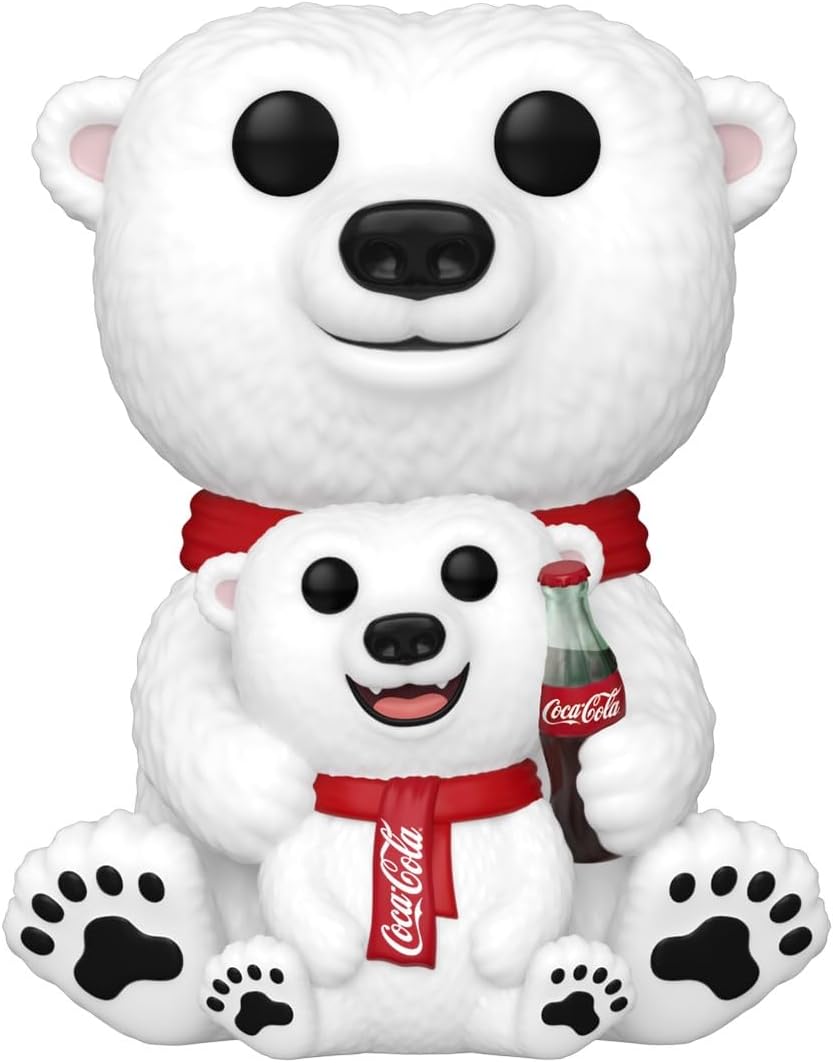 Funko Pop Coca-Cola Polar Bear with Cub figure