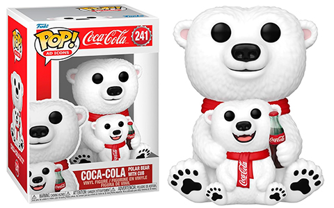 Funko Pop Coca-Cola Polar Bear with Cub figure