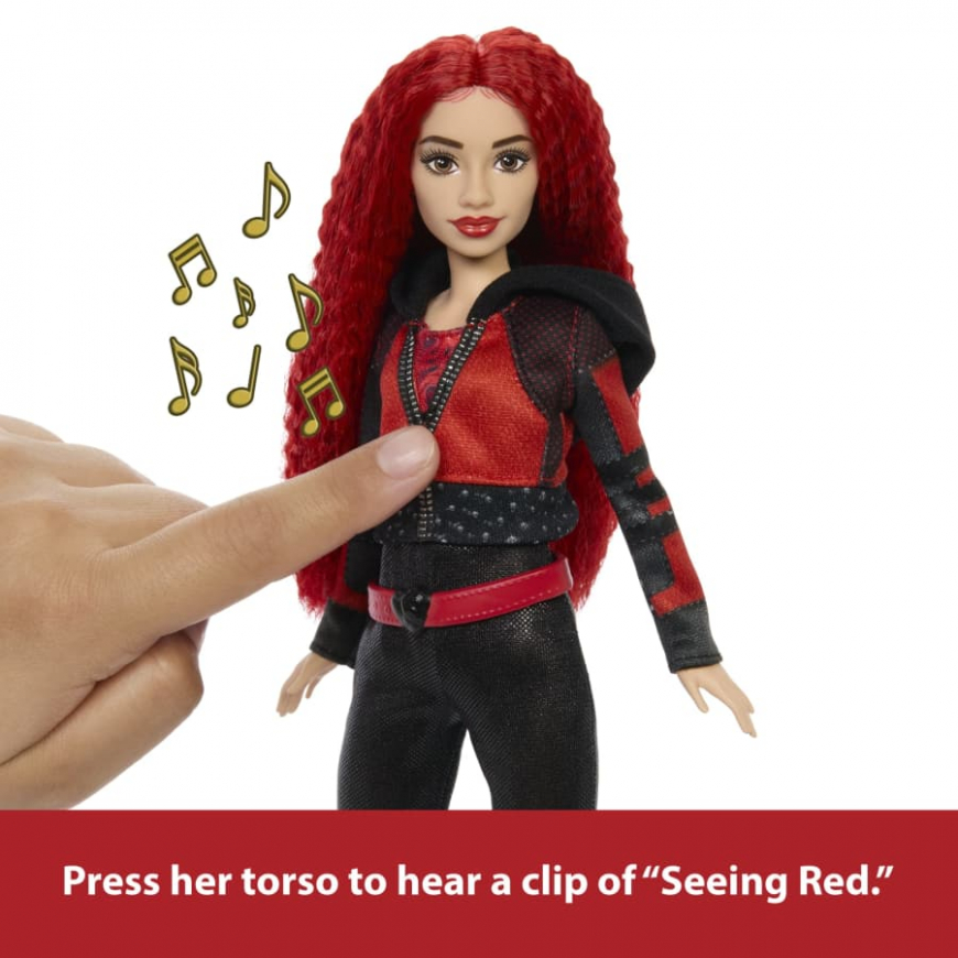 Disney Descendants The Rise of Red Singing Red doll