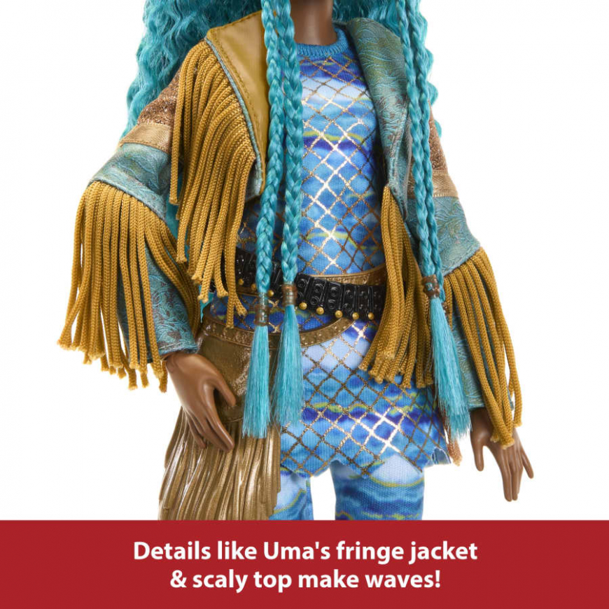 Disney Descendants 4 The Rise of Red Uma doll
