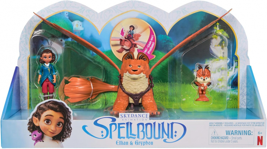Spellbound Ellian and Gryphone dolls figures