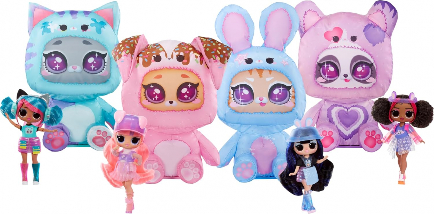 LOL Tweens Costume Surprise dolls all together