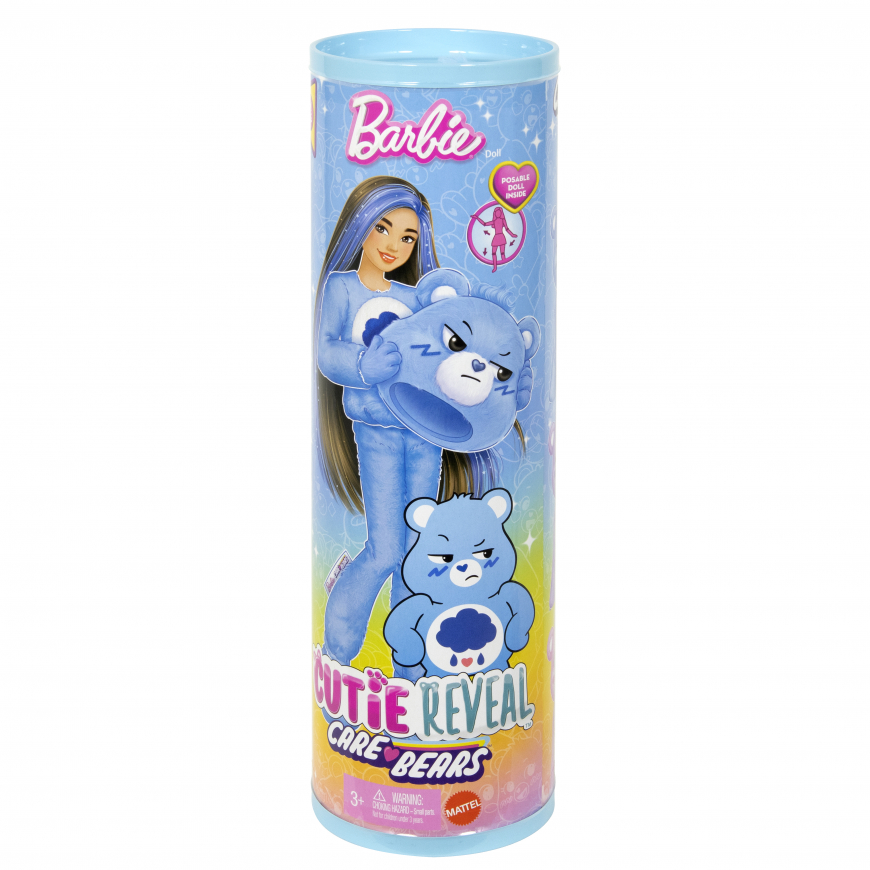 Barbie Cutie Reveal Care Bears dolls Grumpy Bear doll