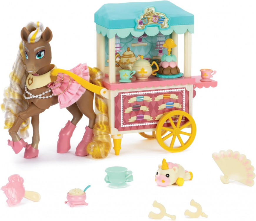 Wild Manes Cherie’s Tea and Treats Cart Playset