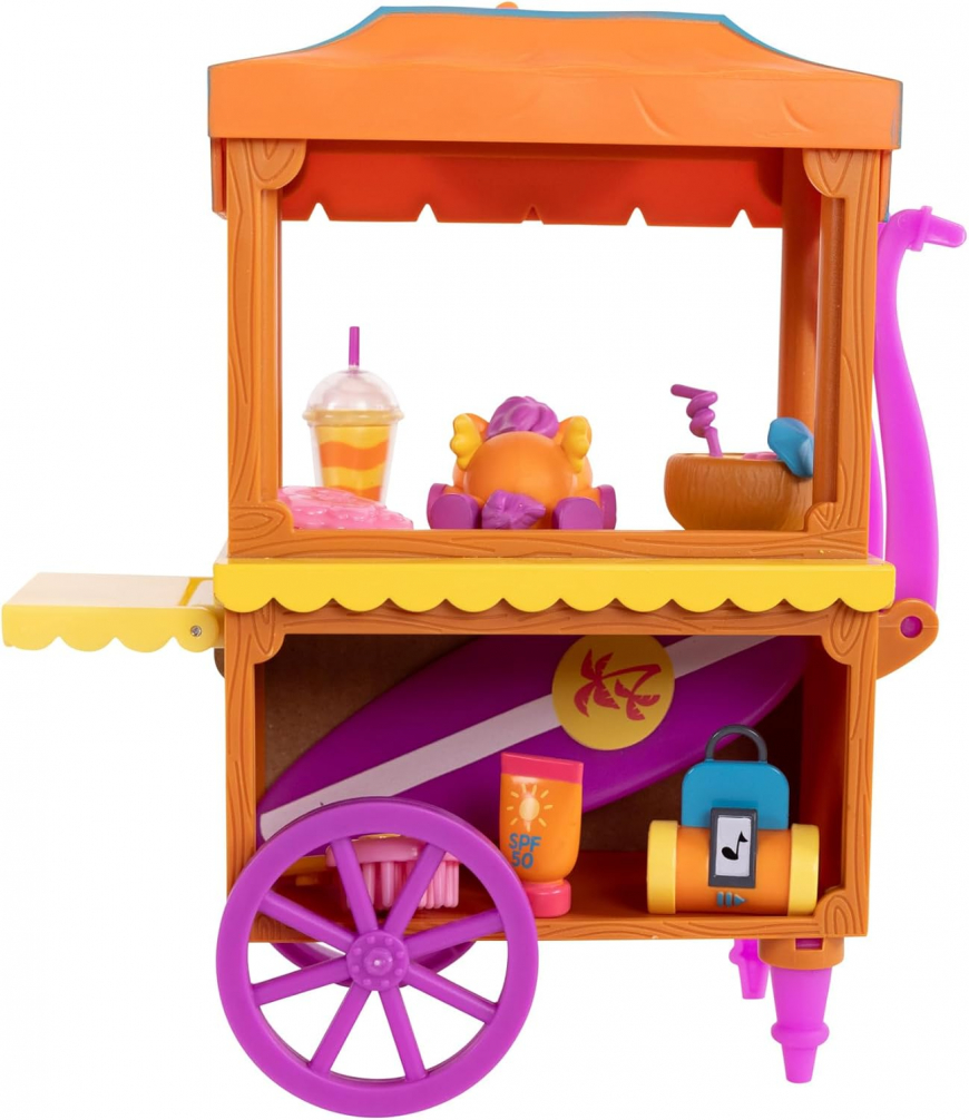 Wild Manes Bailey’s Surf & Snacks Cart Playset