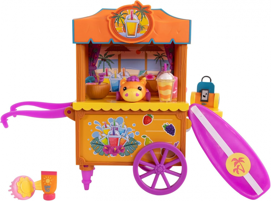Wild Manes Bailey’s Surf & Snacks Cart Playset