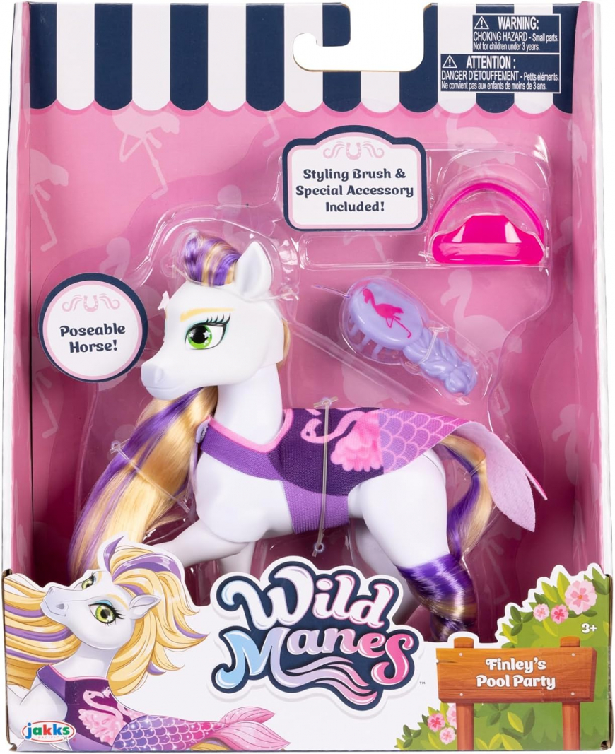 Tilly’s Tennis Match Horse Doll & Finley’s Pool Party Horse Doll pack
