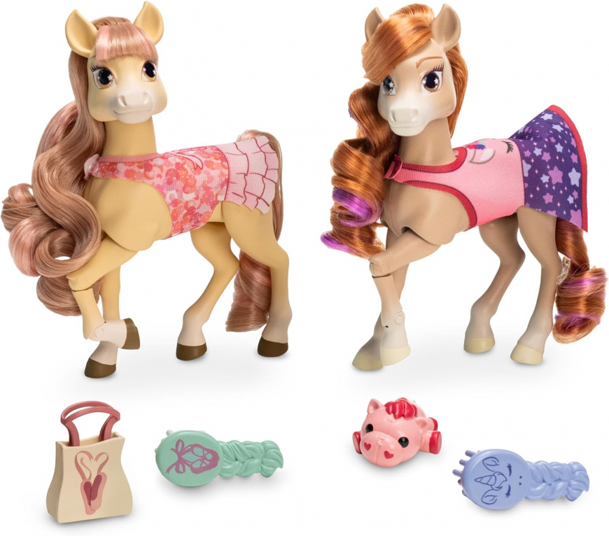Wild Manes Bridget’s Ballet Horse Doll & Dreamer’s Slumber Party Horse Doll pack