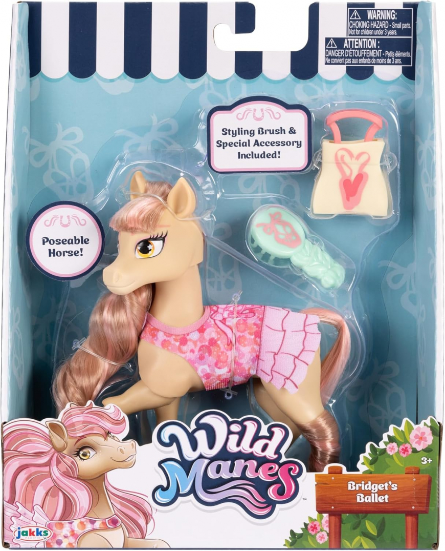 Wild Manes Bridget’s Ballet Horse Doll & Dreamer’s Slumber Party Horse Doll pack