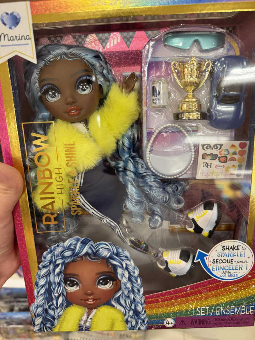 First look at Rainbow High Sparkle and Shone Marina and Rosetta dolls