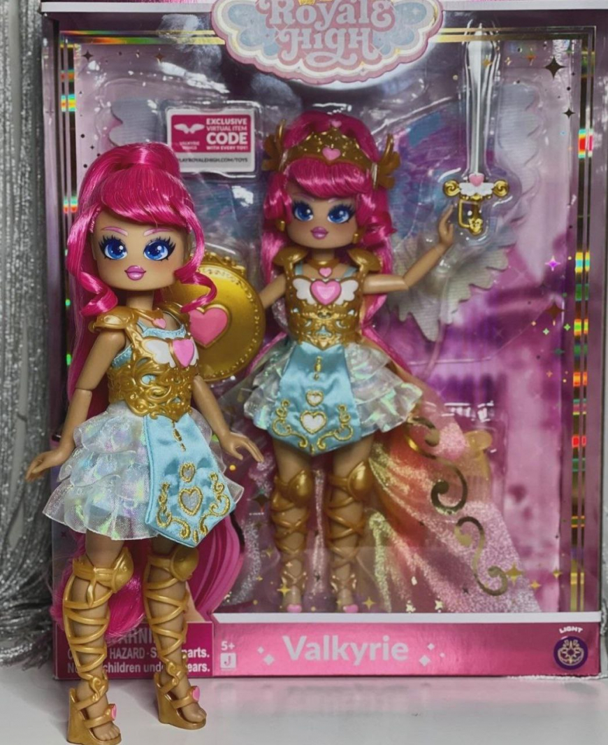 Royale High Valkyrie Special Edition Fashion Doll in real life photos