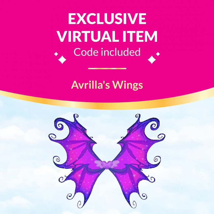Royale High Avrilla the Dark Fairy Fashion Doll