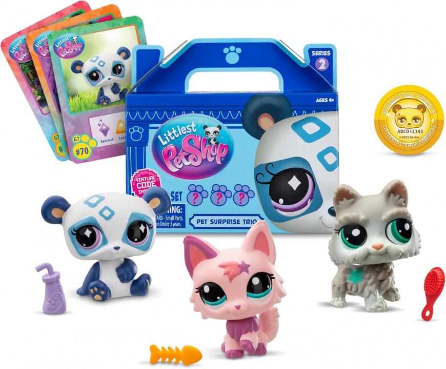 Littlest Pet Shop New 3-Pack Blind Assortment Series 2