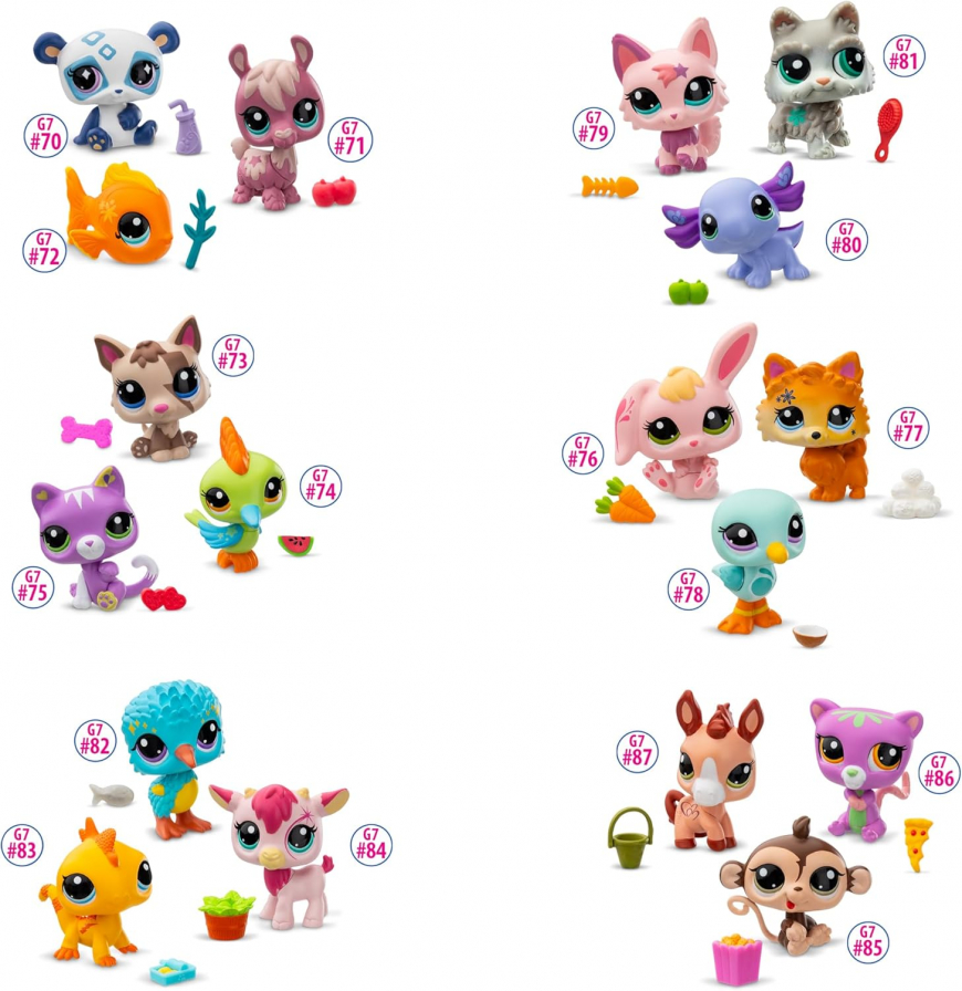 Littlest Pet Shop New 3-Pack Blind Assortment Series 2