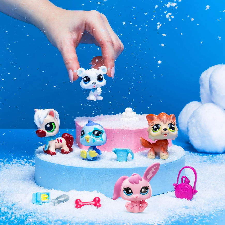 New Littlest Pet Shop Winter Theme Collector 5-Pack
