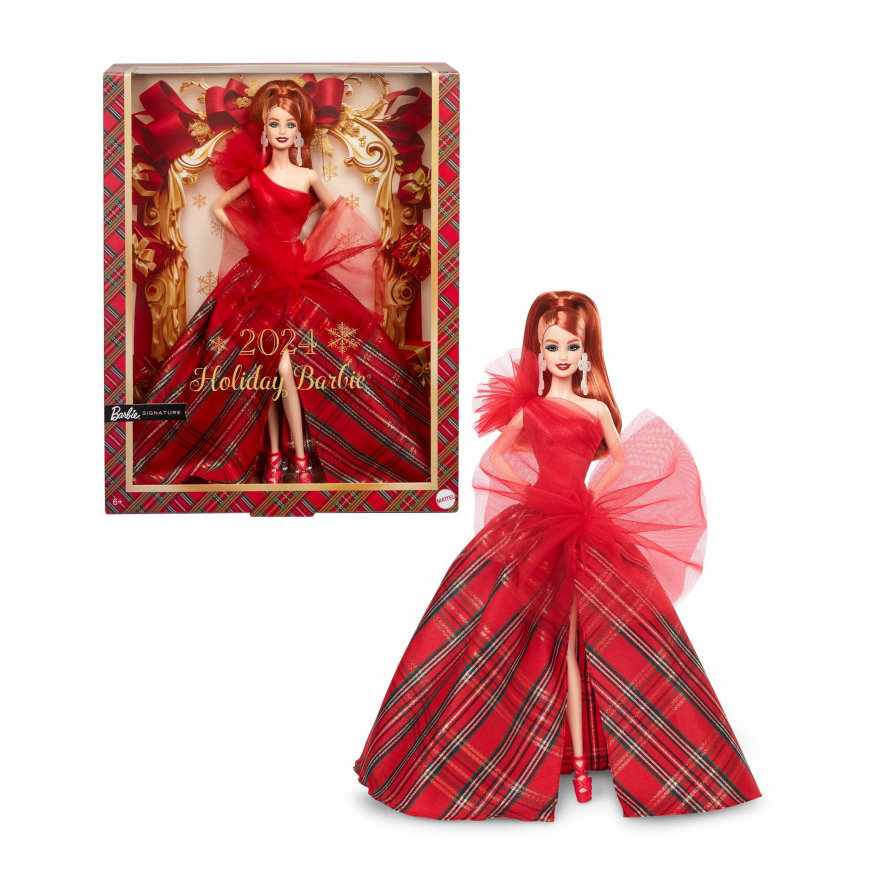 2024 Barbie Holiday Red Hair exclusive Doll