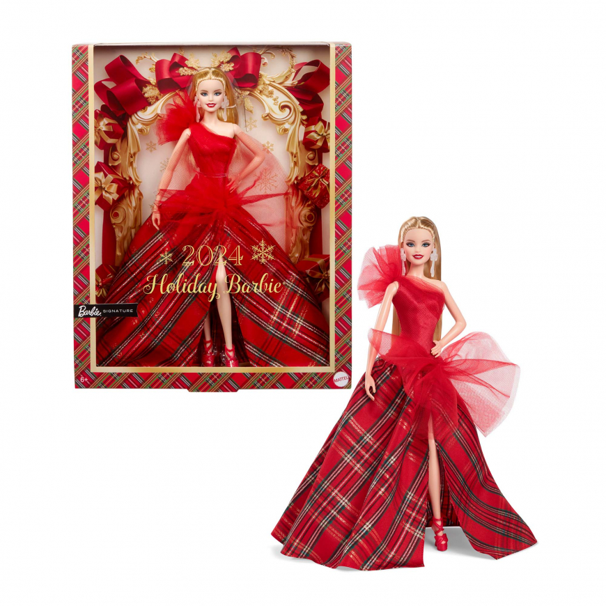 Barbie Signature 2024 Barbie Holiday Blonde doll
