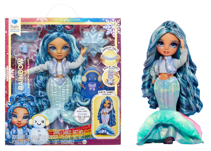 Rainbow High Winter Wonderland Skyler doll