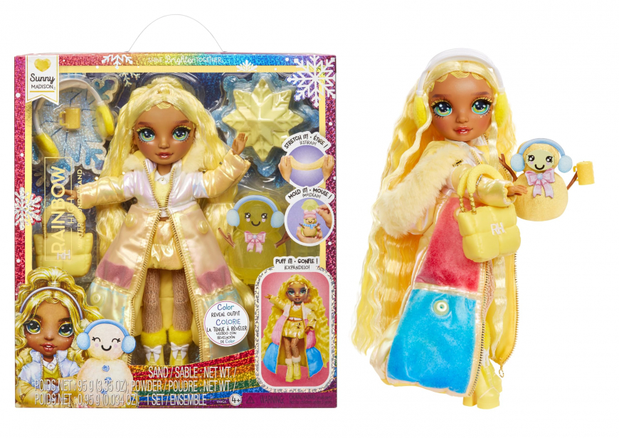 Rainbow High Winter Wonderland Sunny doll