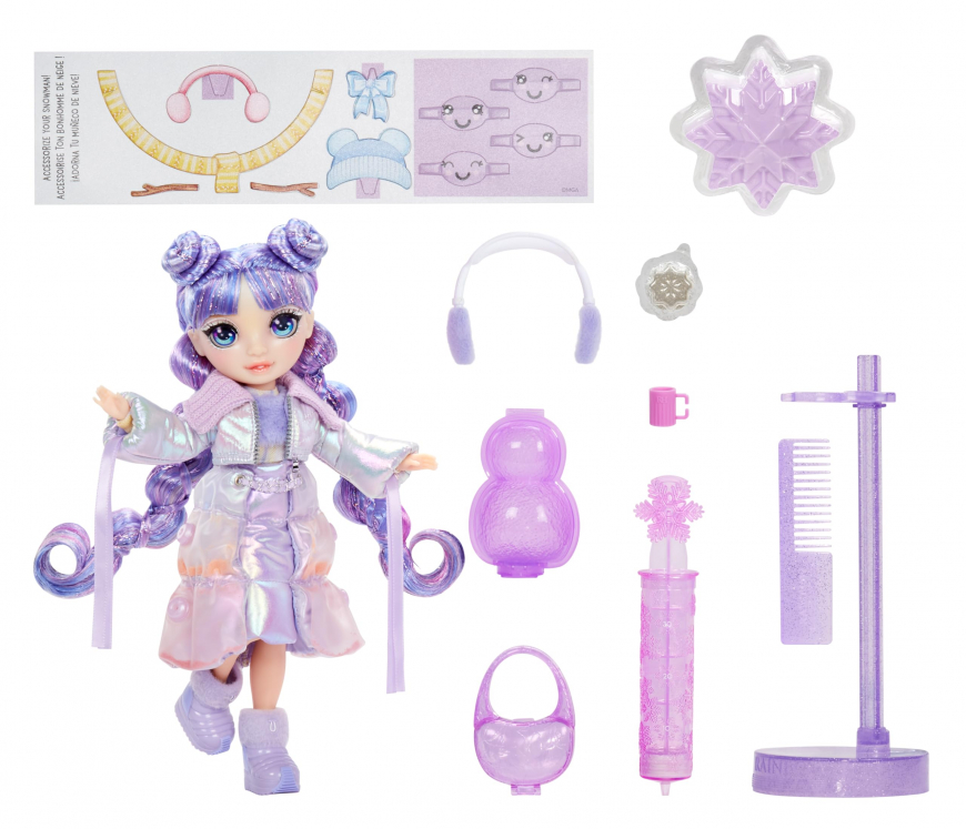 Rainbow High Winter Wonderland Violet doll