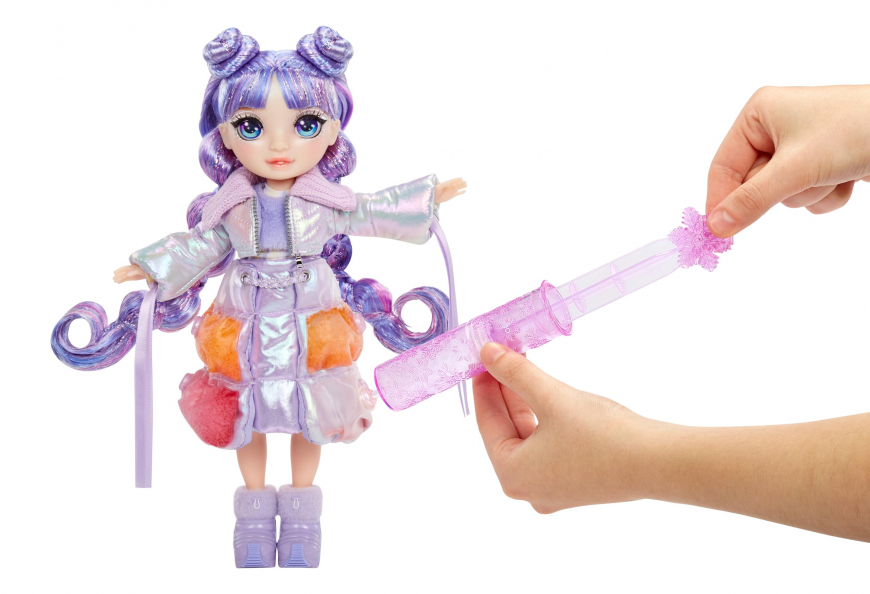 Rainbow High Winter Wonderland Violet doll