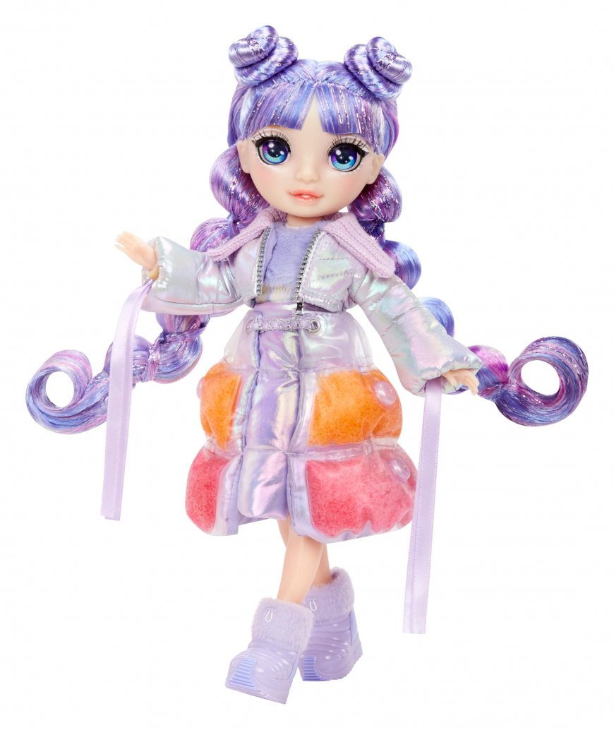 Rainbow High Winter Wonderland Violet doll
