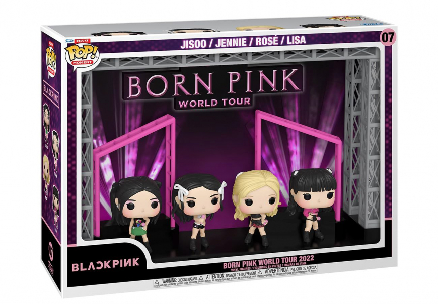 Funko Pop BLACKPINK - BORN PINK World Tour - Jisoo,Jennie,Rosé,Lisa 4-Pack