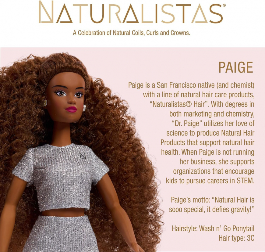 Naturalistas 2024 doll Paige