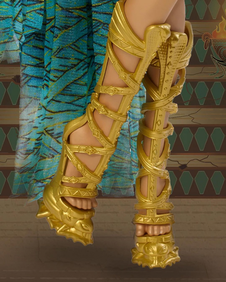 Monster High Mummy Majesties Cleo and Nefera De Nile Collectible Two-Pack G1 dolls 2024