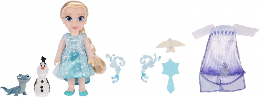 Disney Frozen Ice and Snow Elsa Petite Doll Set from JAKKS Pacific